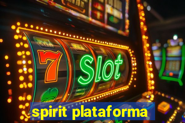 spirit plataforma